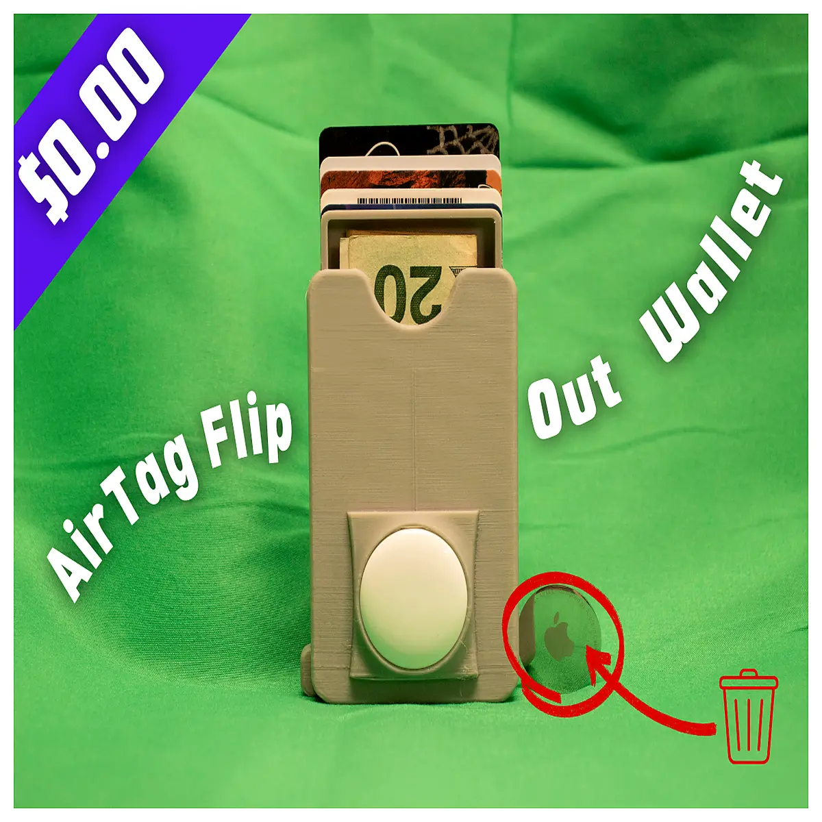 Flip Wallet Cash Drawer Case Key Holder Phone Stand Anti Loss Accessories Wallet Protection