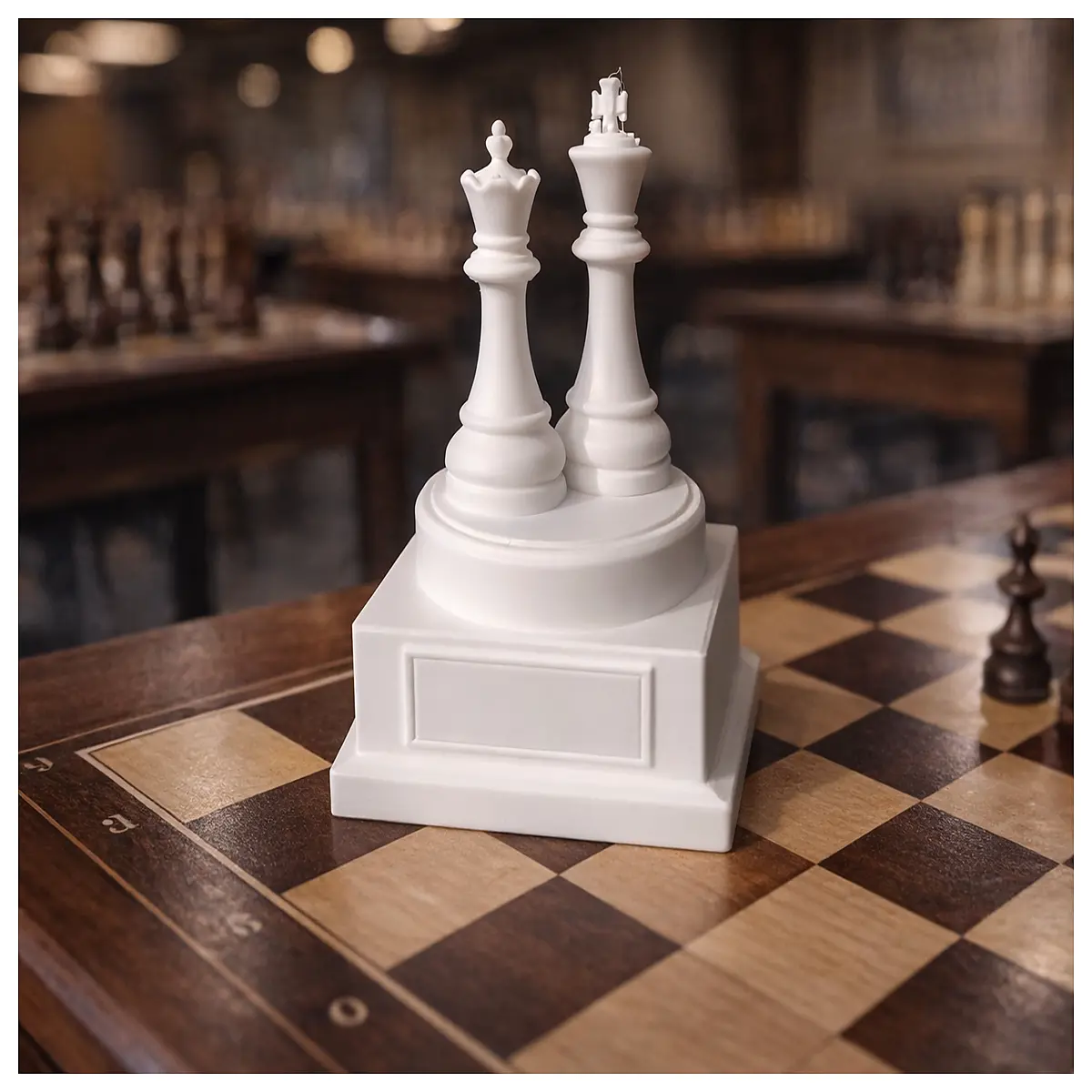 chess trophy cup award for tournament winner custom engraved chess piece trophy gold plated king chess cup for school club league championship
