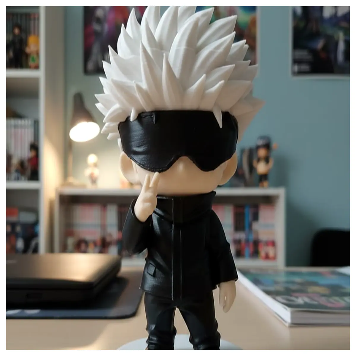 chibi gojo figure collectible anime toy