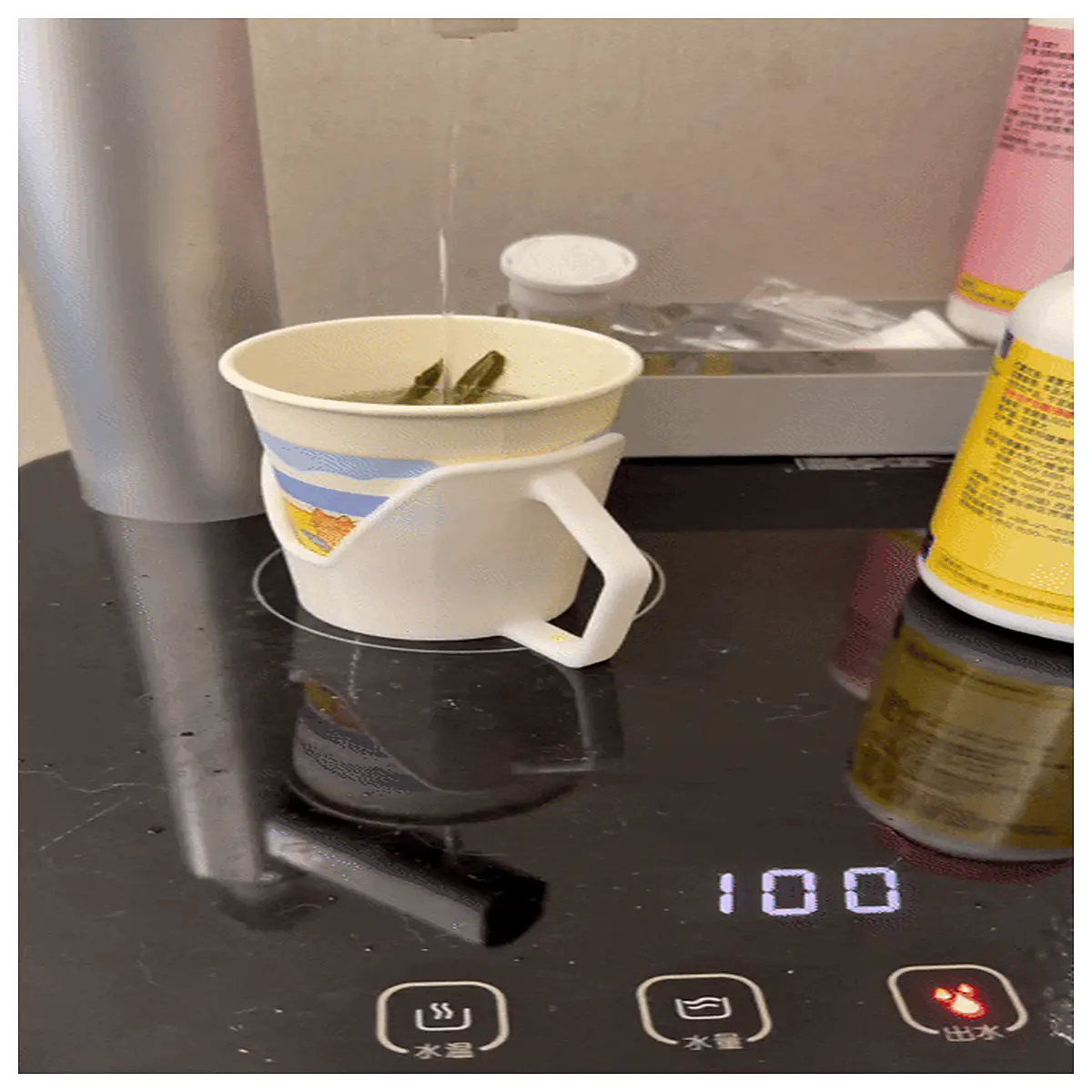 Disposable Cup Sleeves Anti Slip Mat Cup Protector Stable Design PLA PETG Coffee Tea Cup Pads