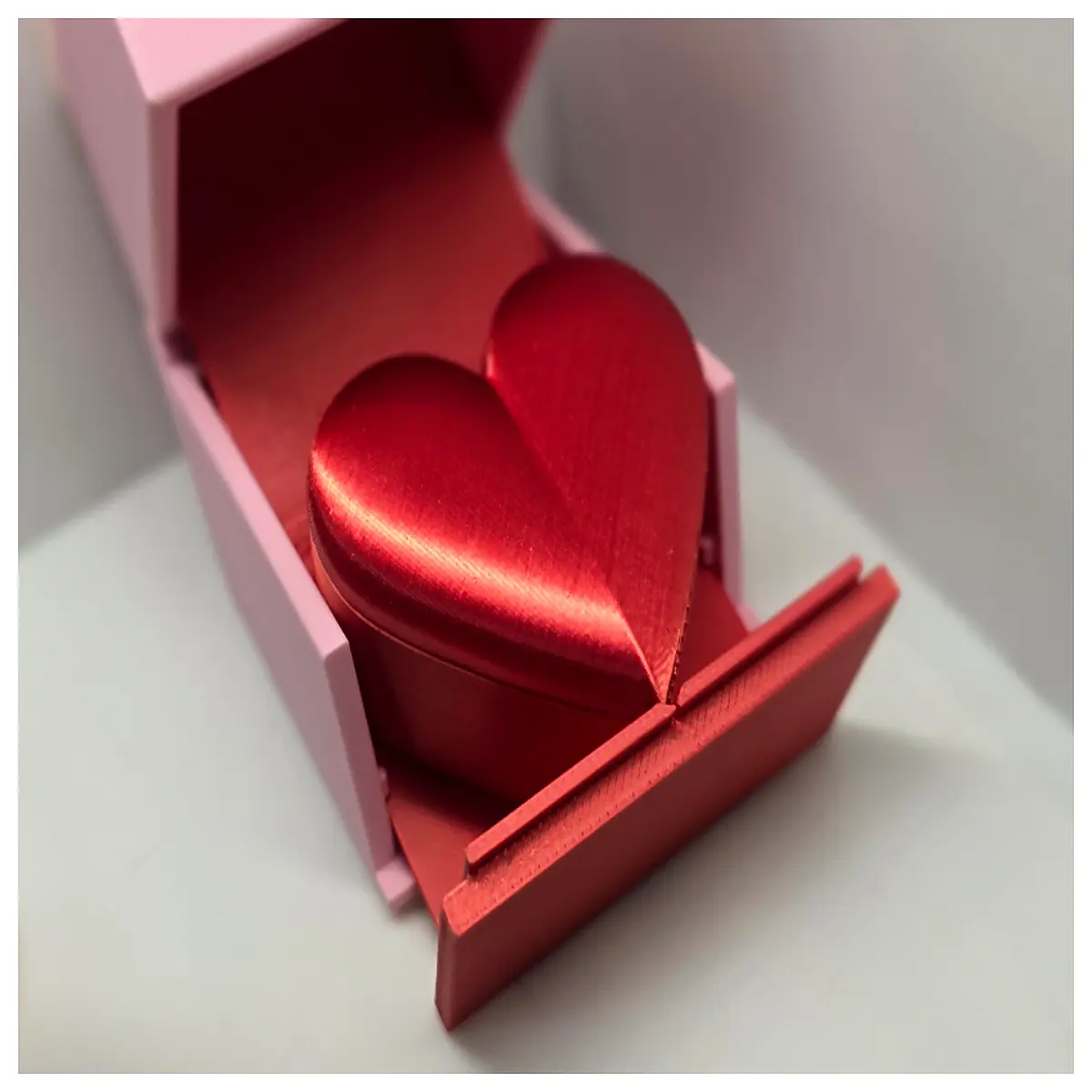 Shaped Ring Box Romantic Valentine s Gift Box Jewelry Display Case Ring Storage Box Ideal Loved One