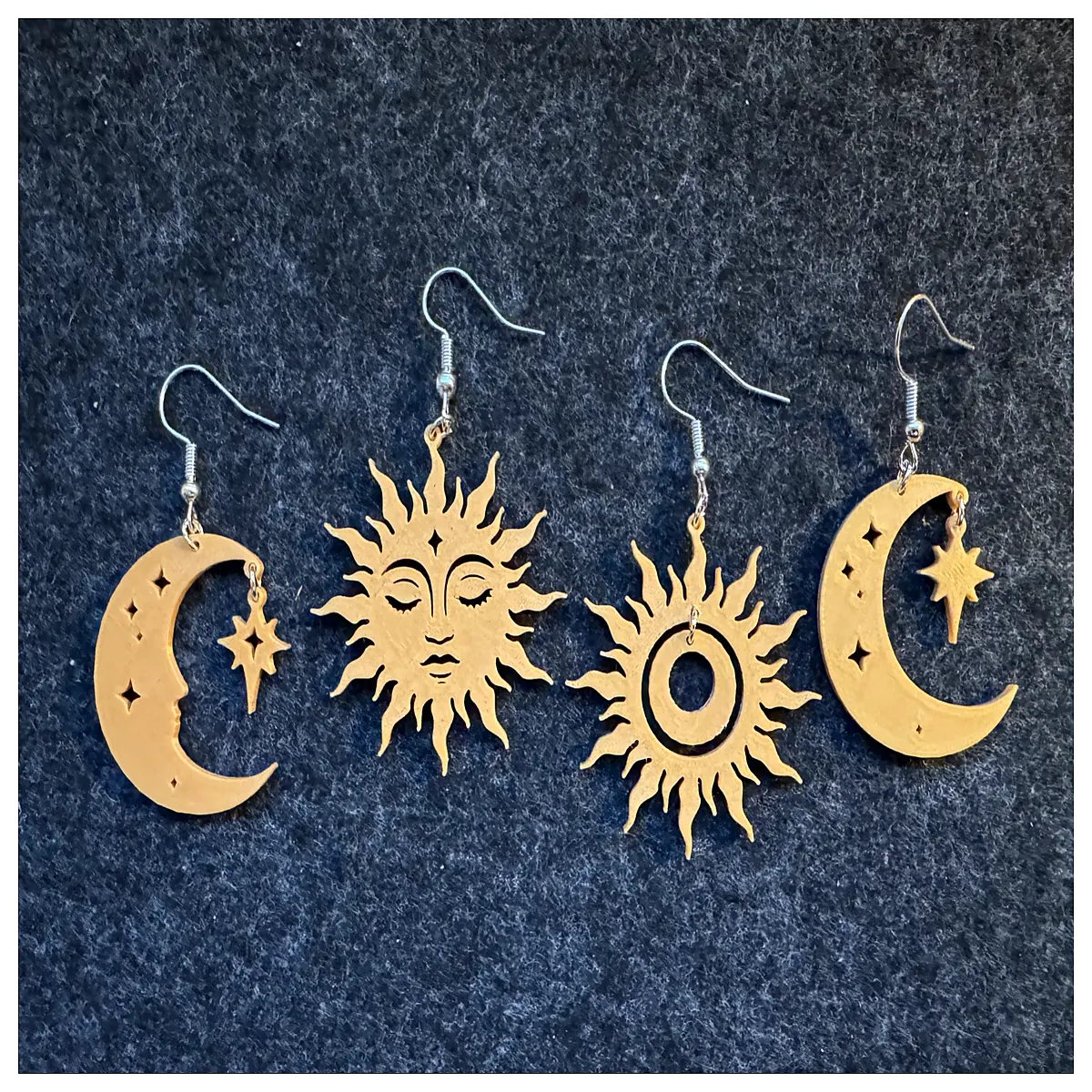 Moon Earrings Women s Silver Earrings Sweet Girl Style Elegant Accessories Trendy Jewelry Girlfriend 925 Silver