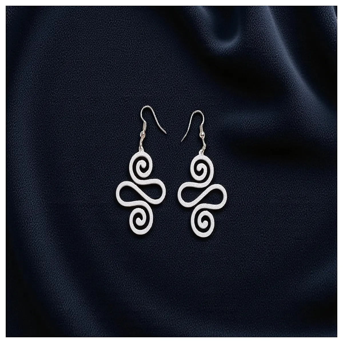Abstract Spiral Earrings Women s Decorative Earring Geometric Shape Design Party Gift Elegant Accessories