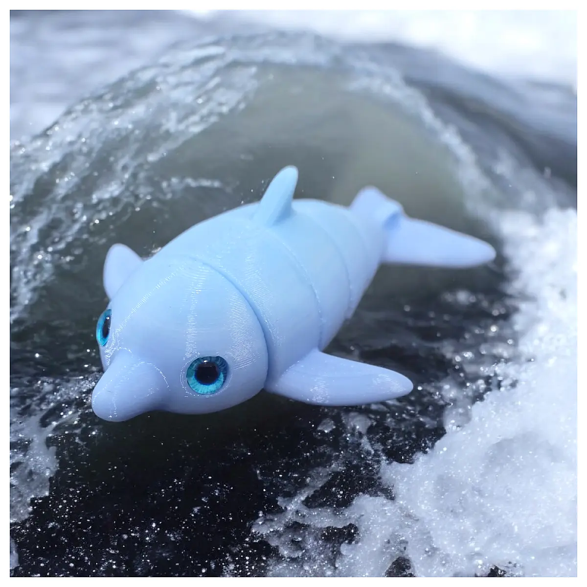 Moving Dolphin Eyes 6mm Glass Eyes Compatible Aquarium Decoration Toy Parts