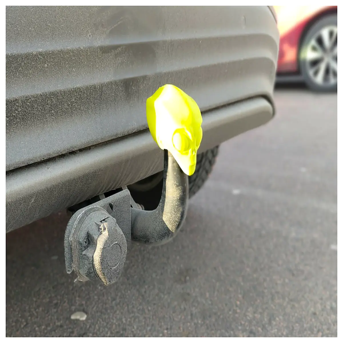 Alien Tow Hitch Cover Europe Import Tow Truck Cover Car Protection Vehicle Cover Sun Shade Transport Accessories