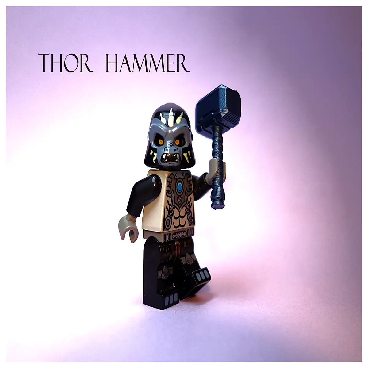 Thor s Hammer Model Accessories Miniature Hammer Toy Parts Collect Miniature Figures Character Models Game Props Enhance Collection