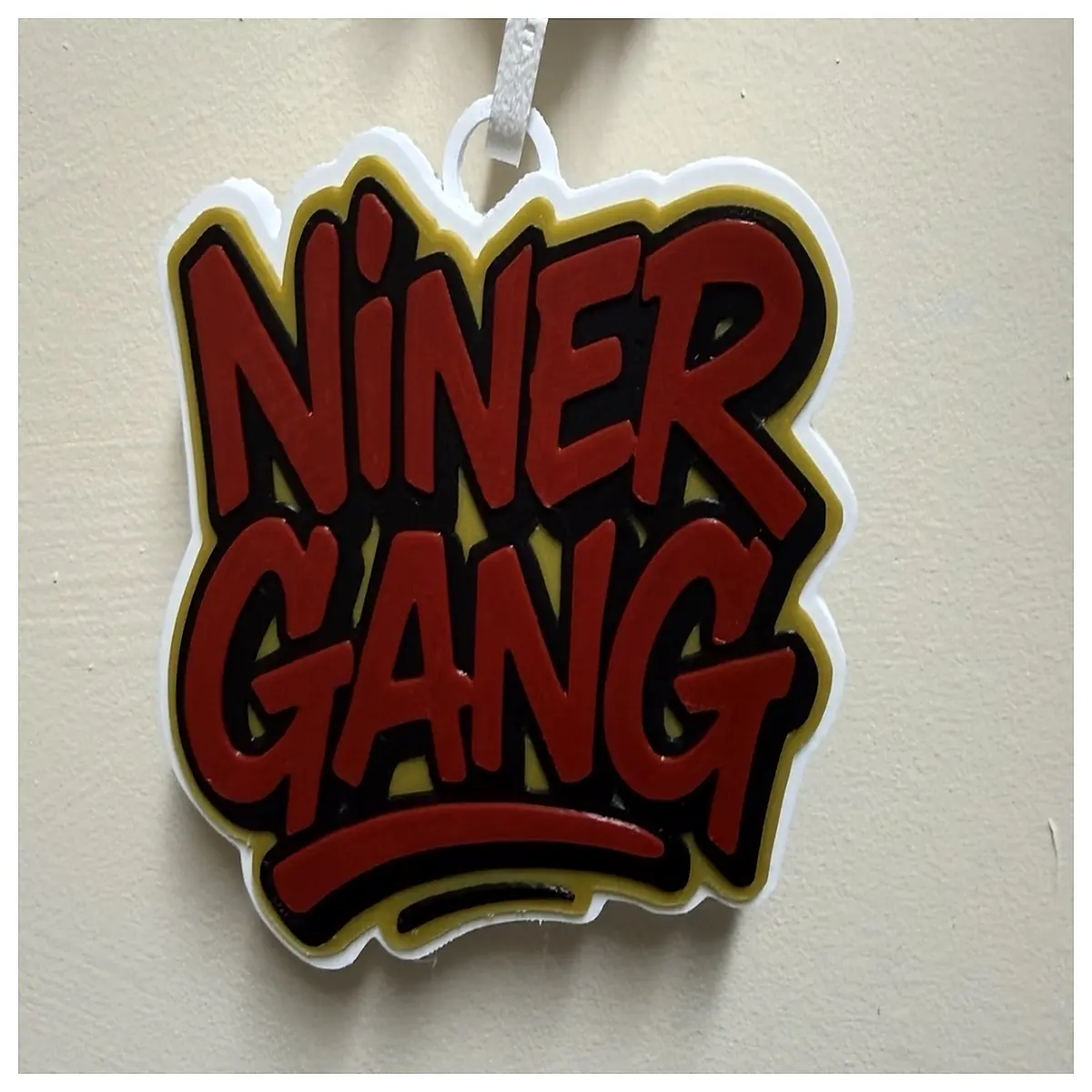 Graffiti Necklace Creative Personalized Pendant Hip Hop Style Trendy Jewelry Men Women Street Fashion Art Charm