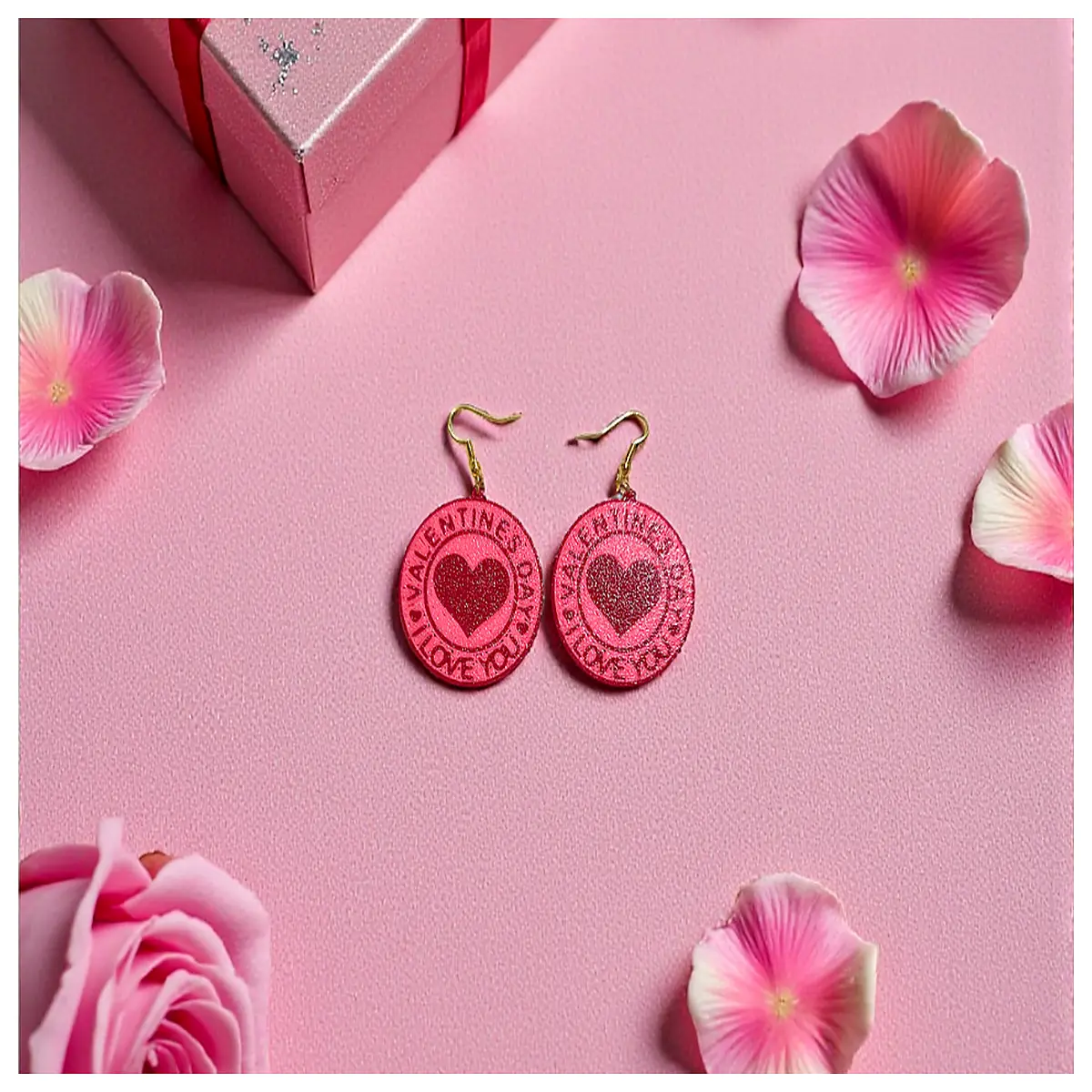 Valentine s Day Earrings Girlfriend Romantic Earring Jewelry Festive Earrings Anniversary Present Party Studs