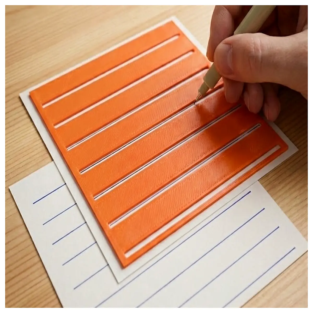 Sticky Note Line Guide 85cm Note Template Planner Task List Record Paper Office Supplies