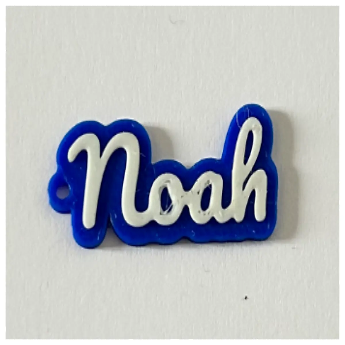 custom printed name keychain personalized men women monogram keyring birthday present