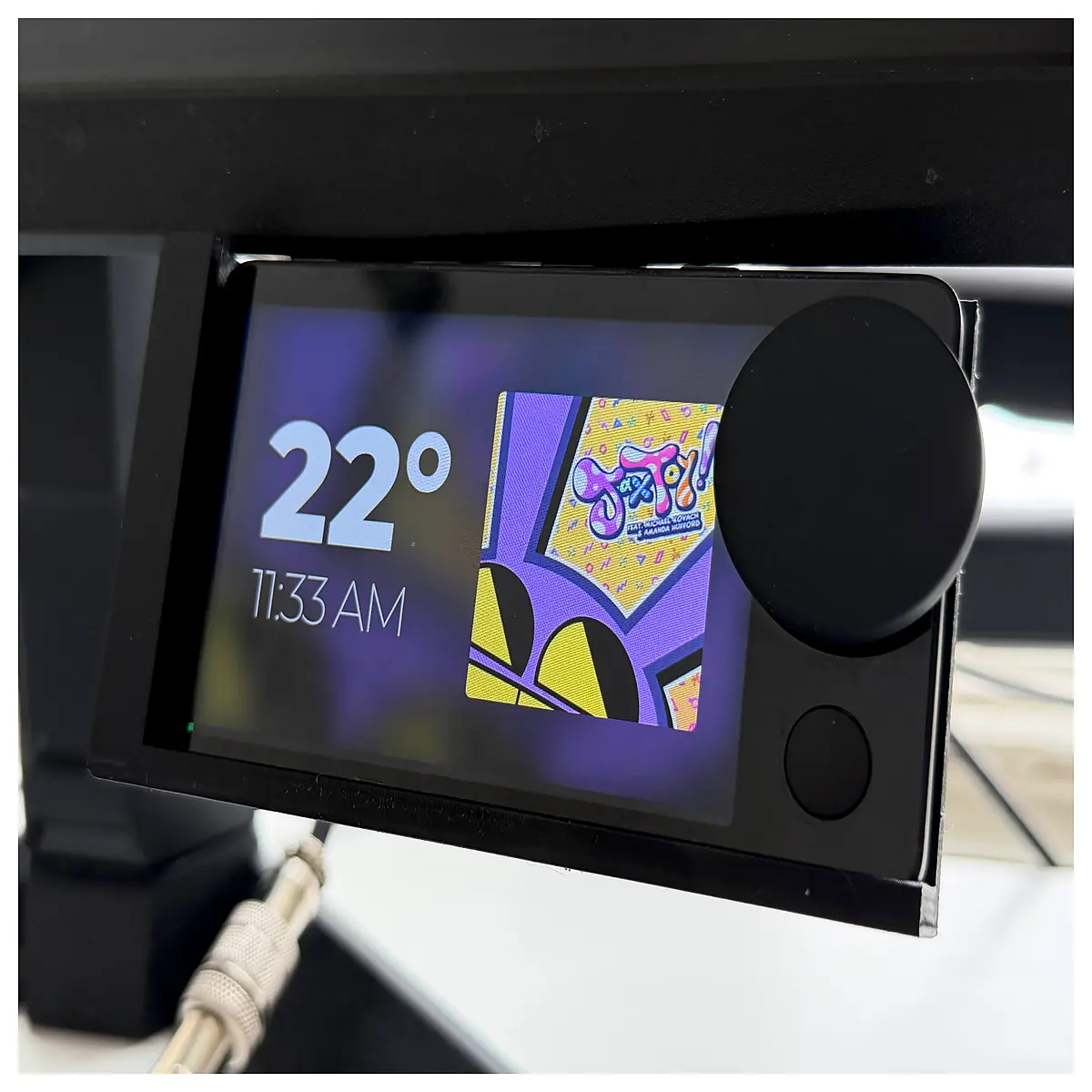 Display Stand Desktop Mount VESA Standard Adjustable Rotation Computer Monitor Stand Screen Support Mounting Accessories