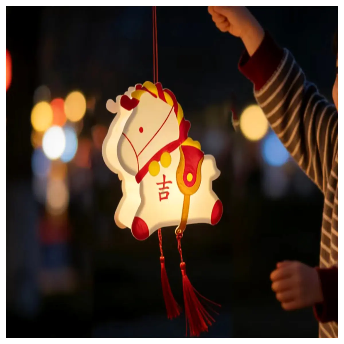New Year Lanterns Year of the Horse Lanterns Yuanxiao Lanterns Small Horse Lanterns Festive Decorations New Year Lanterns Traditional Decorations