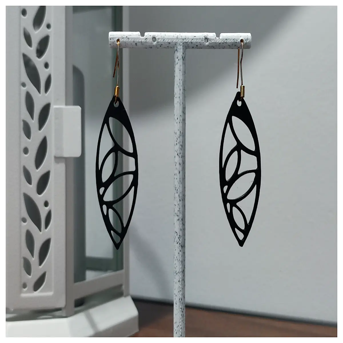 winter song drop earrings festive holiday jewelry for women elegant dangle earrings for winter parties