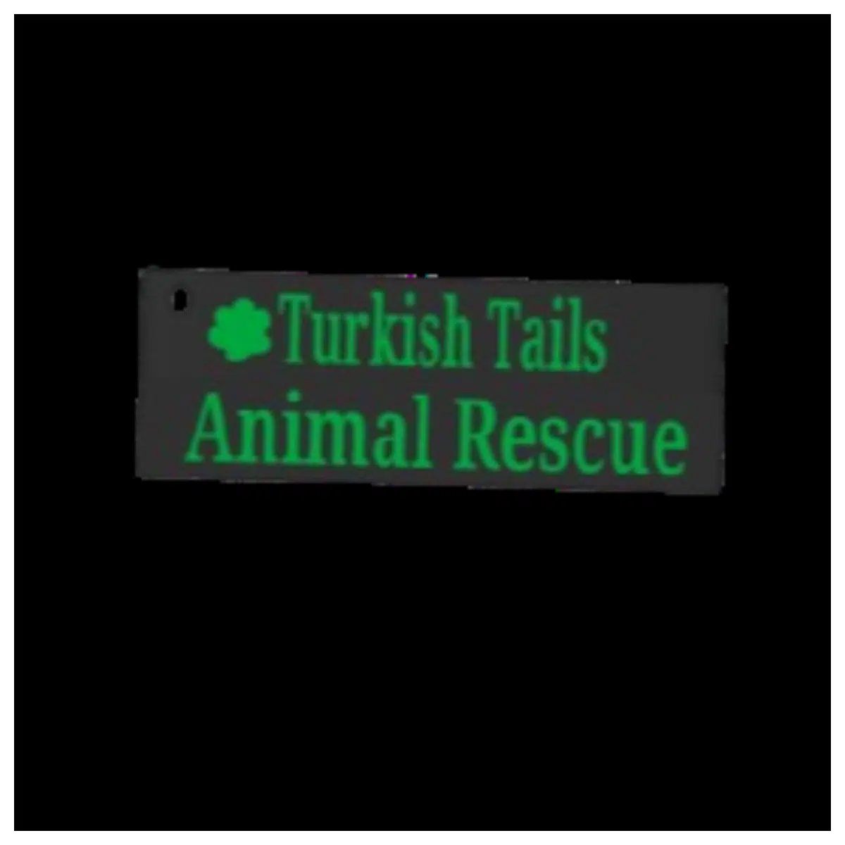 Turkey Whiskers Animal Keychain Cute Animal Memorial Support Animal Welfare Handicraft Pet Gift Animal Lover Charm