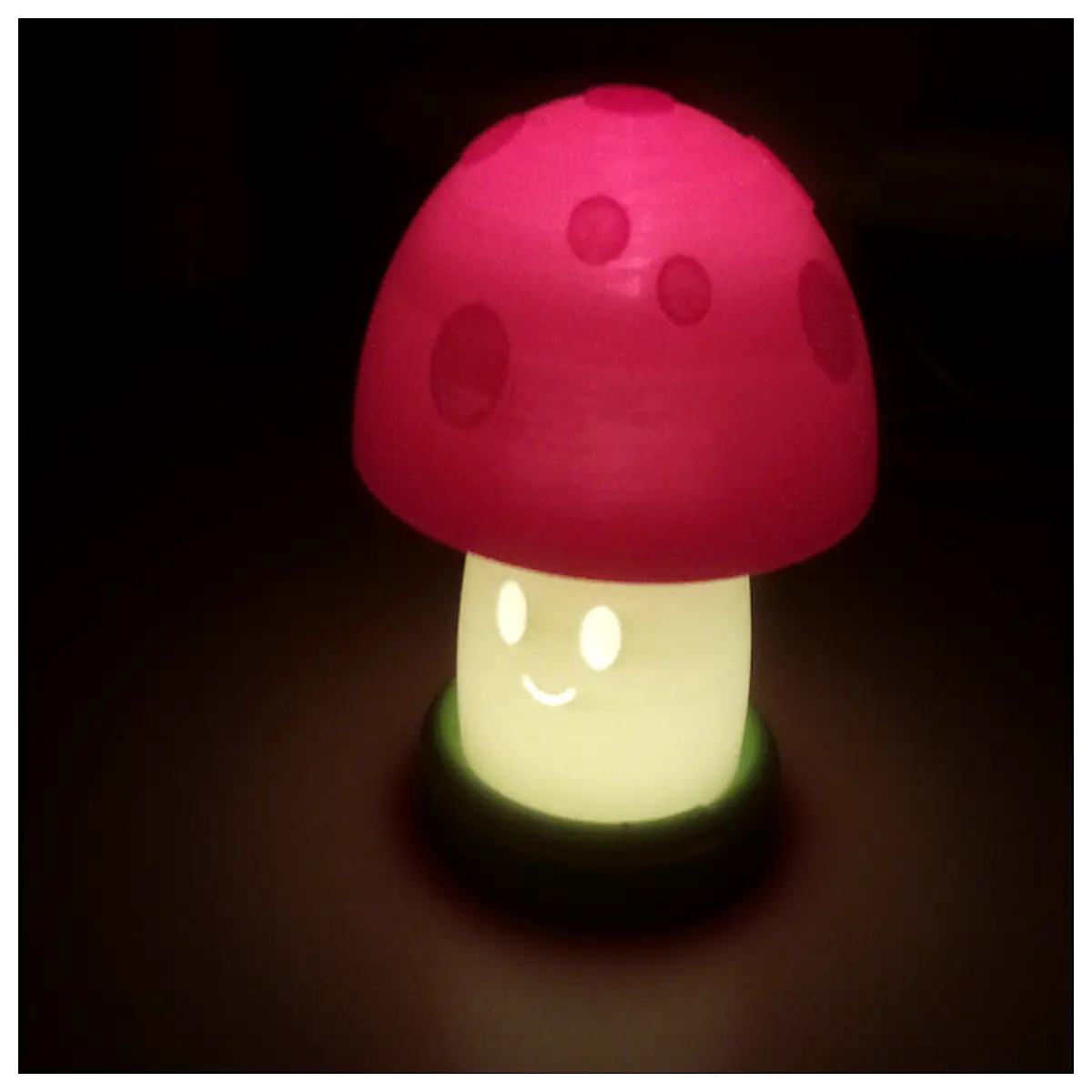 Mushroom Night Simple Decorative Bedroom Kids Room Creative Small Night Sleep Brightness Adjustment