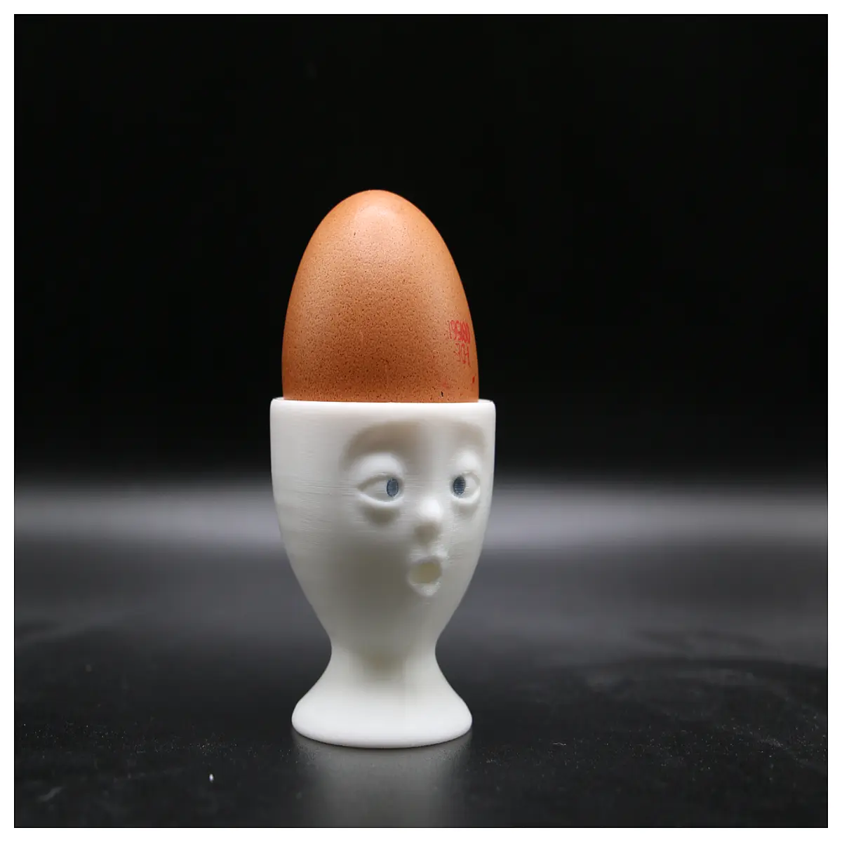 funny novelty mug with face print