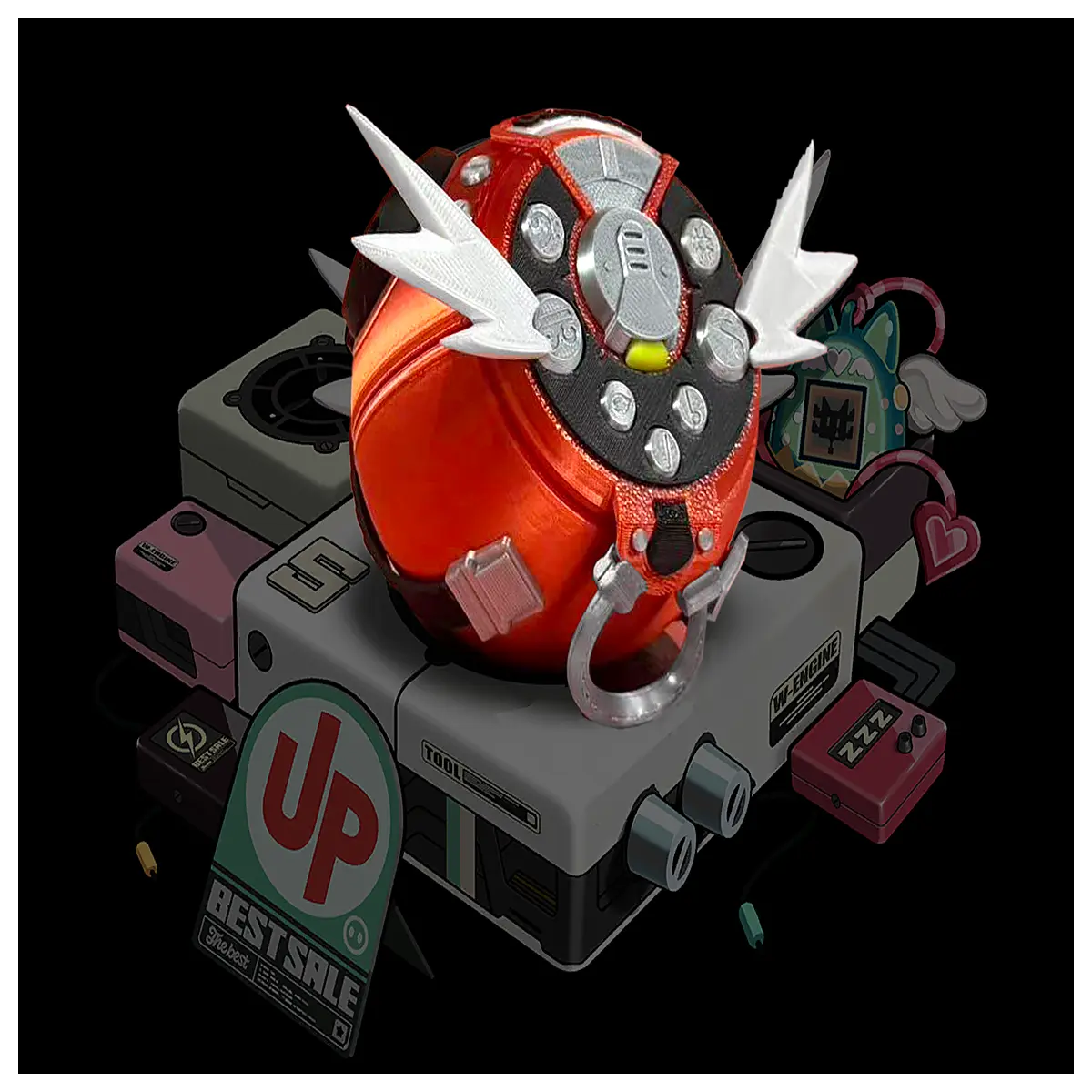Zero Escape Skyward Drift Kamisato Simulacrum Echo Game Sound Effect Pack Character Voicebank Music Bundle Gaming Audio Asset