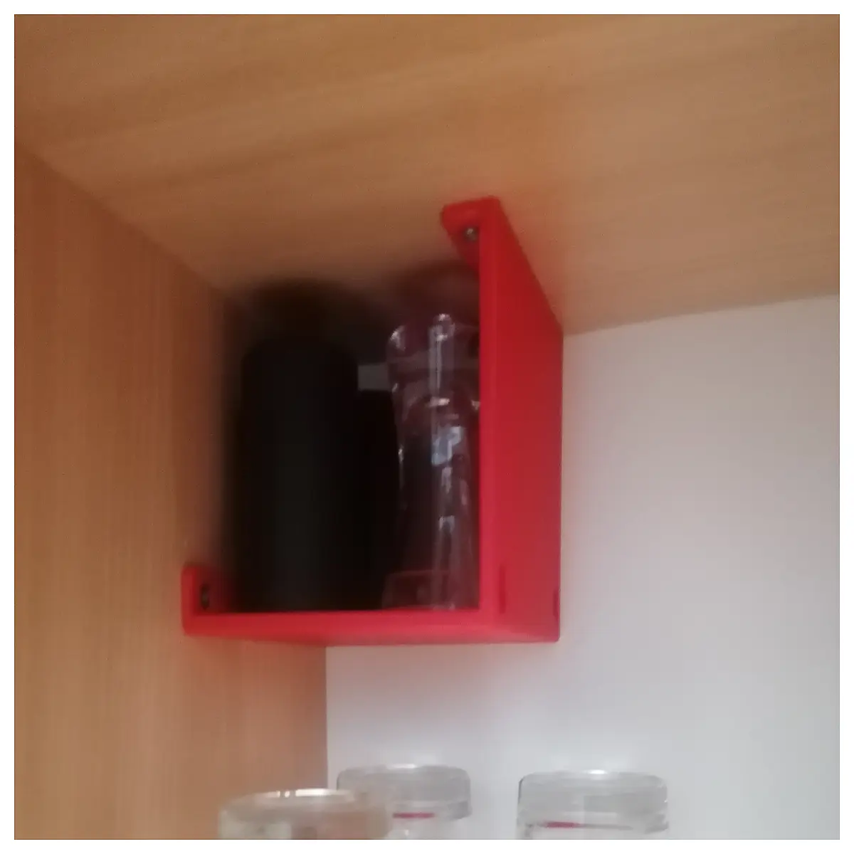 Wine Rack Shelf Display Liquor Holder for Bottles Glassware Stand Bar Decor Wine Accessory Organizer