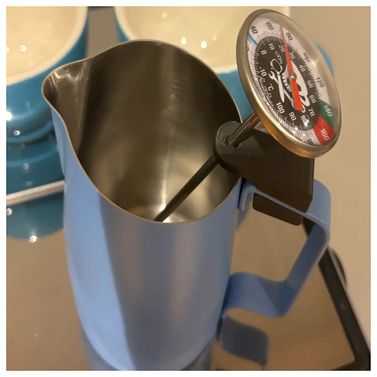 Thermometer Holder Wall Mount Kitchen Hot Water Tank Holder Food Temperature Monitor Support Kitchen Equipment Accessory
