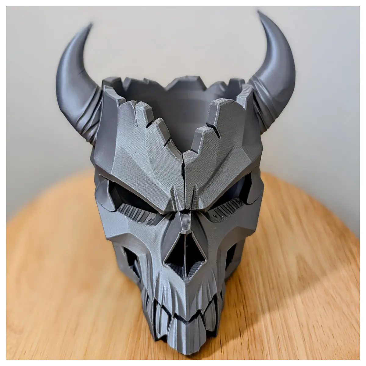 Angled Skull Storage Bowl Organizer Multi Purpose Bowl Container for Desk Kitchen Home Organization