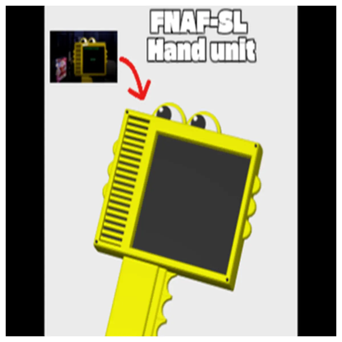 FNAF SL Handheld Device Simulator Accessories Role Props Game Items Character Models Collectibles Mobile Game Accessories
