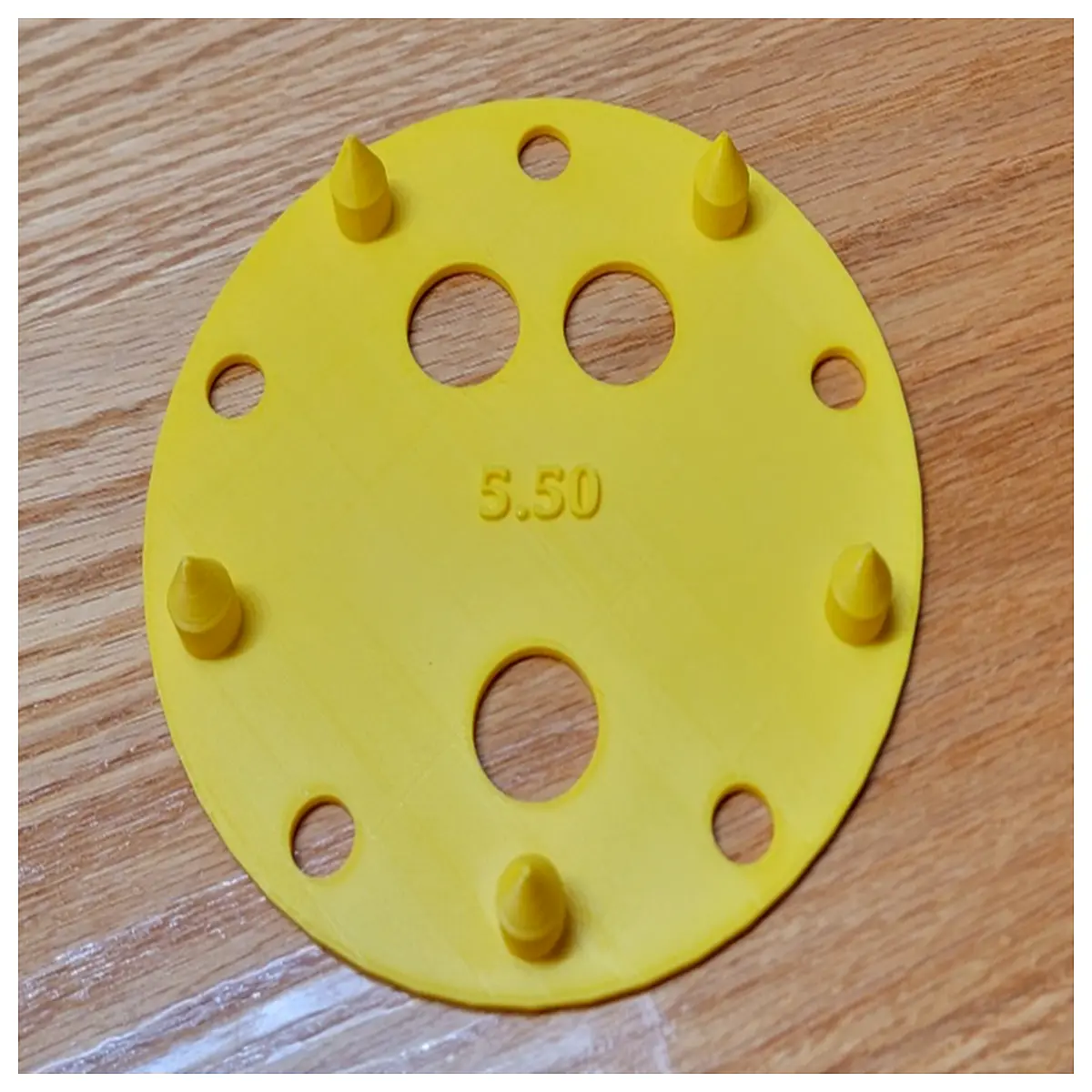 Wheel Bolt Spacing Check Tool 5 x 550 inch Tire Measurer Axle Measurement Vehicle Diagnostic Parts Wheel Rim