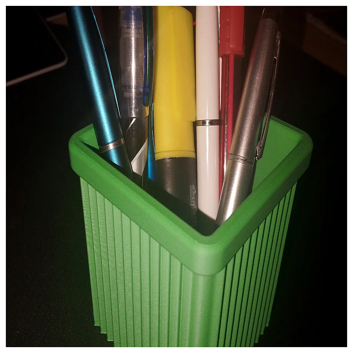 Durable Pencil Holder Organizer Desk Storage Stationery Case Book Container Pen Holder Stable Reliable