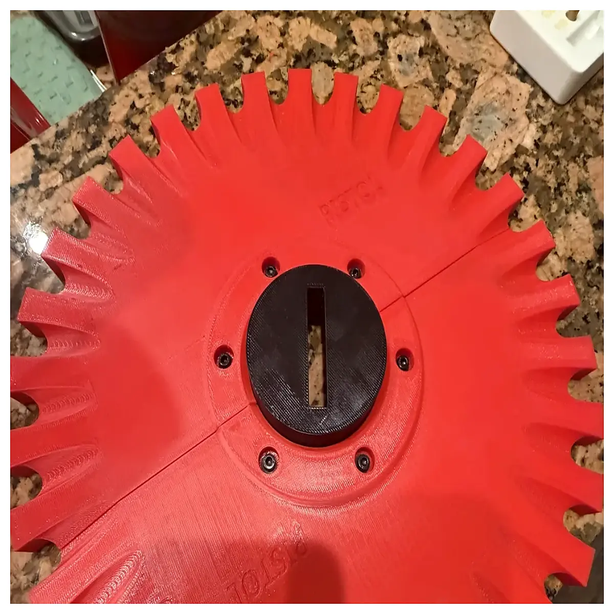 Pneumatic Shell Feeder Turbine Blades Replacement Quick Assembly Turbine Repair Parts Feeder Accessories