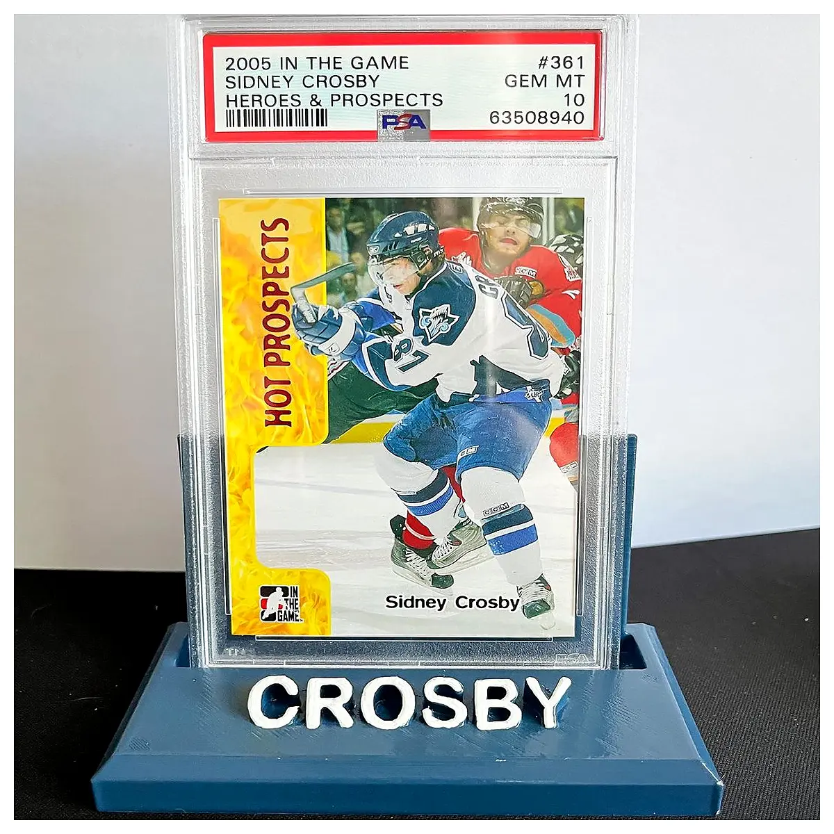 Ice Hockey Card Display Case Ice Hockey Card Holder Card Collection Display Ice Hockey Card Showcase Display Case for Card Collectors