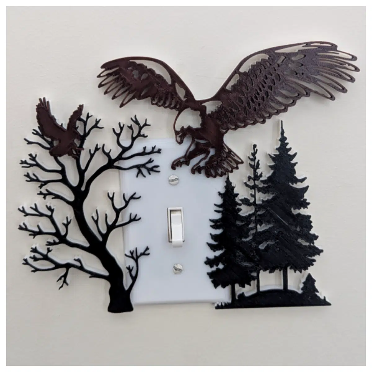 design single gang switch cover plate wall decor modern home