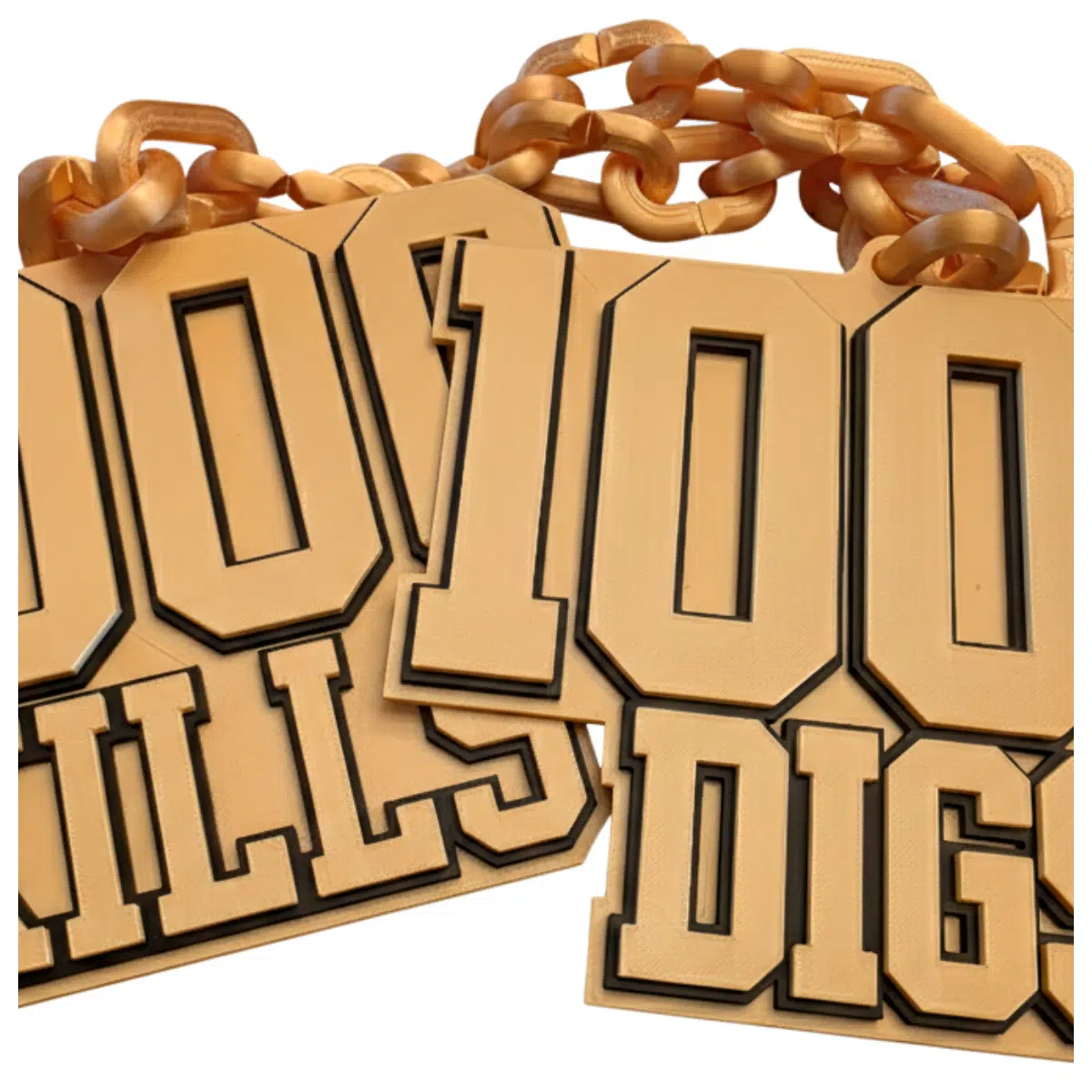 Volleyball Milestone Cheer Chain Sports Awards Team Recognition Game Gift Ball Activity Accessory