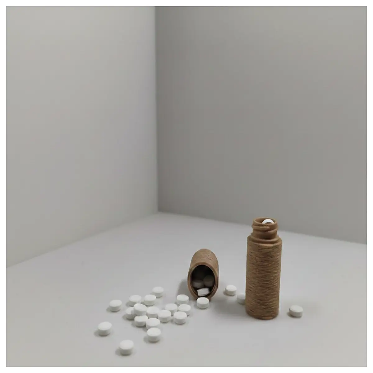portable pill organizer weekly travel case with compartments for vitamins and medication small pocket size