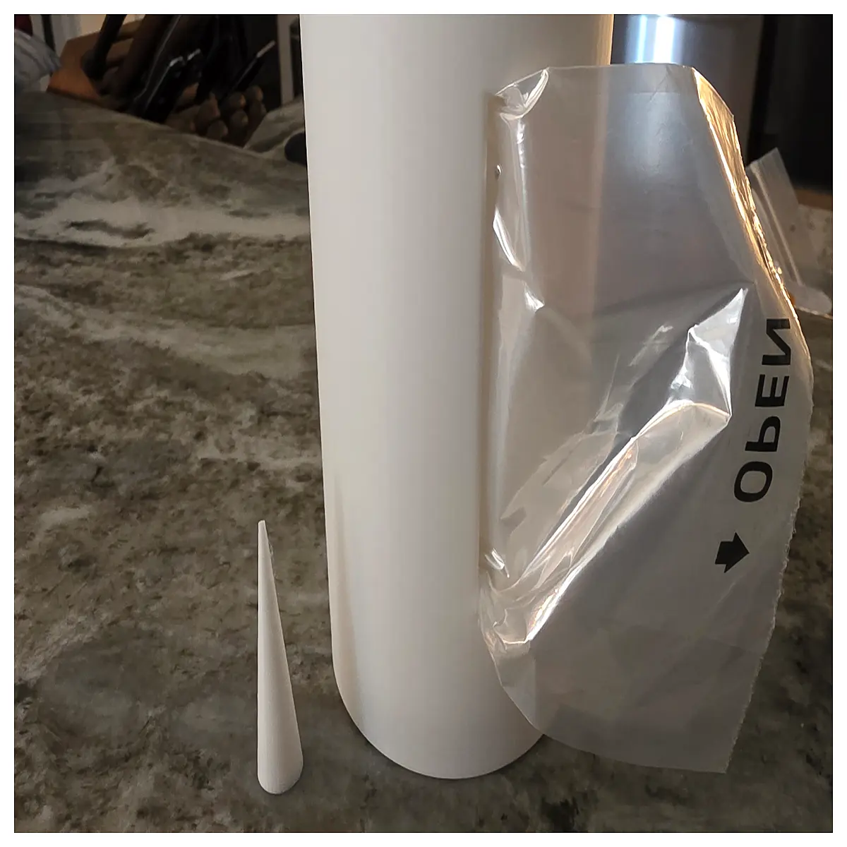 self sealing cat litter bag dispenser roll holder automatic closure waste bin liner organizer