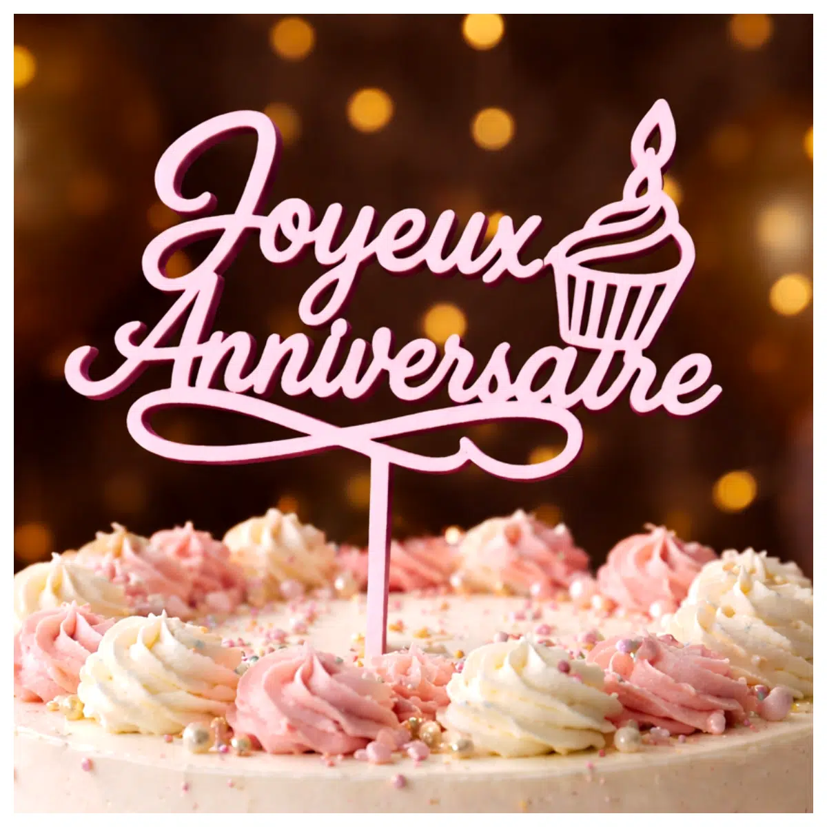 Birthday Cake Decorations Happy Birthday Cake Toppers Cake Decorating Supplies Party Cake Accessories Festive Cake Decorations