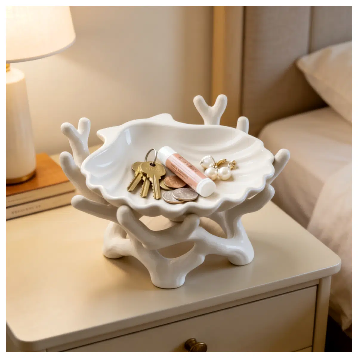 Coral Shell Decorations Key Storage Box Decorative Figurine DIY Craft Supplies Creative Gift Ideas Various s
