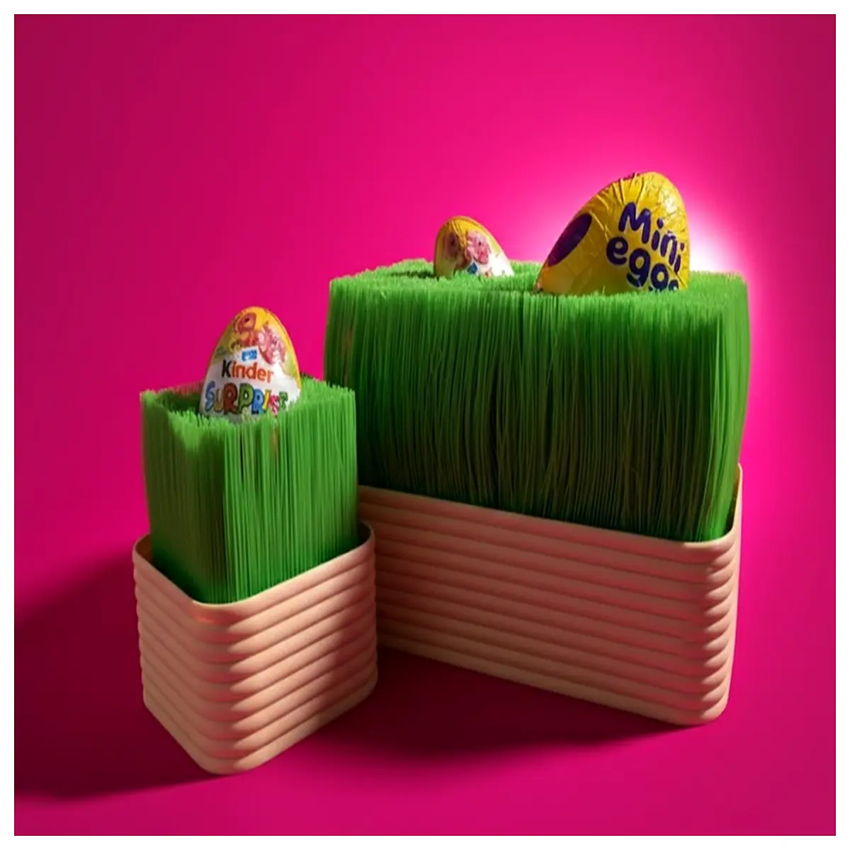 Desktop Resurrection Easter Lawn Decoration Festive Scene Miniature Figure Desk Decor Easter Gift