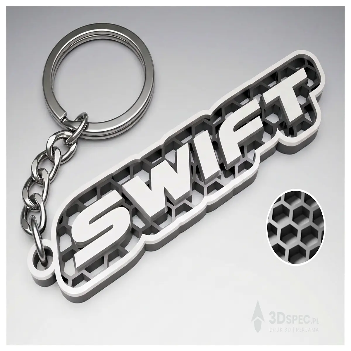 Swift Keyring Car Key Holder Keychain Accessories Replacement Key Fob Parts Swift Key Chain