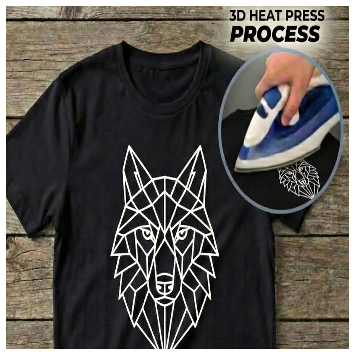 Wolf Print T Shirt Trendy Graphic Men s Loose Fit Short Sleeve T Shirt Suitable for Casual Daily Wear Sports Wolf Theme Hoodie Fashion Apparel