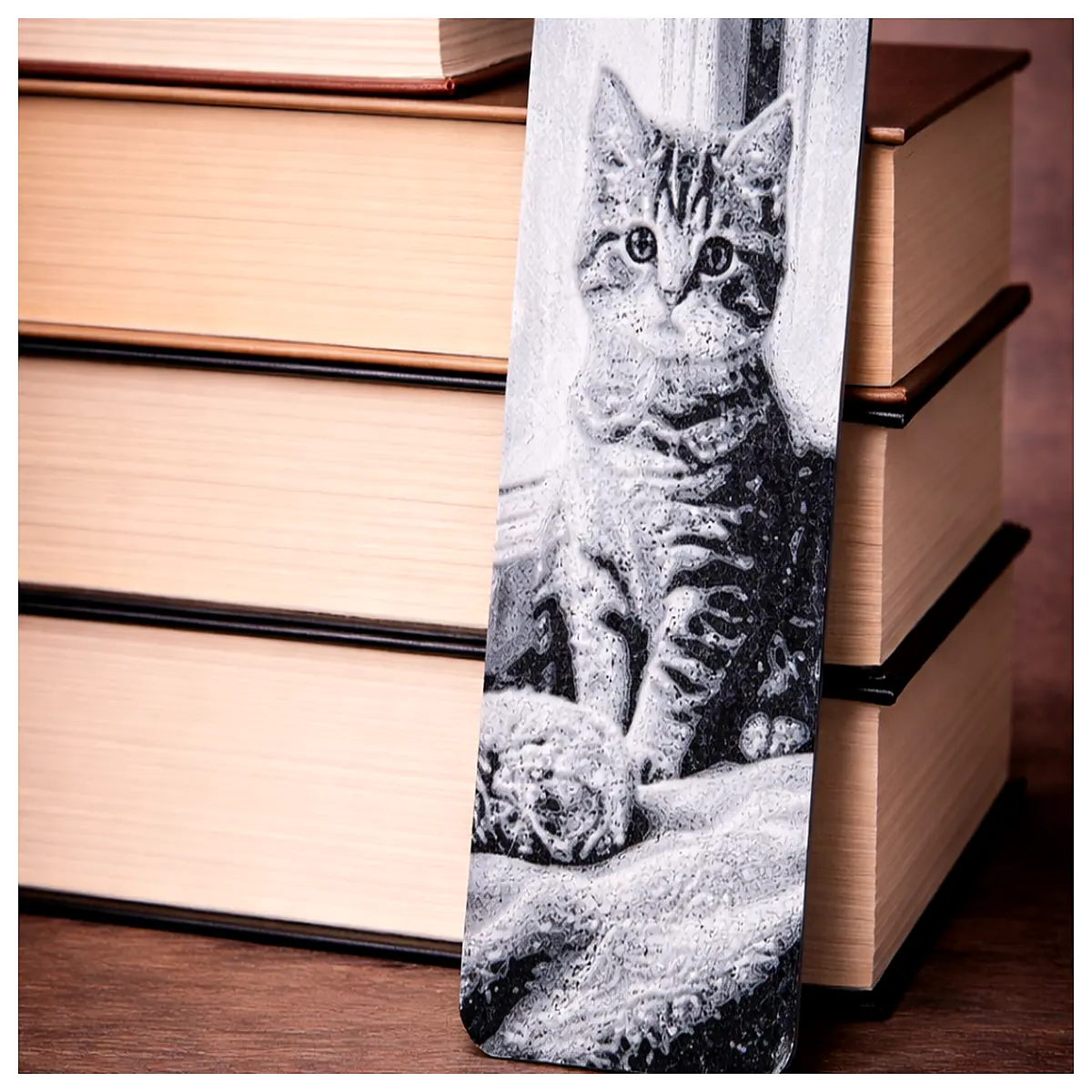 Cat Bookmark Cute Cat Design Book Mark Reading Protection Page Marker Student Gift Book Decoration