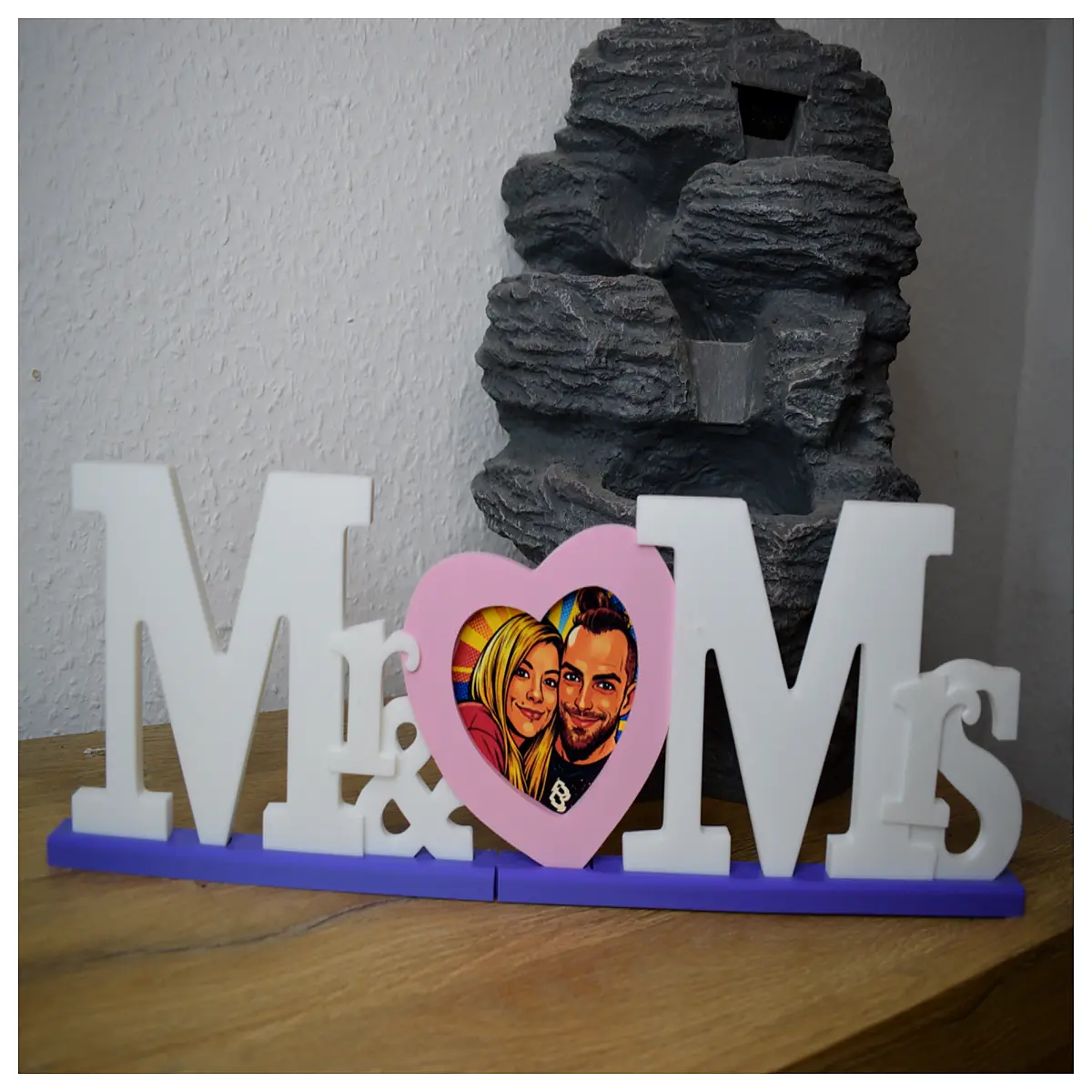 Valentine s Day Gift Photo Frame Romantic Anniversary Gift Decorative Photo Frame for Love Memories