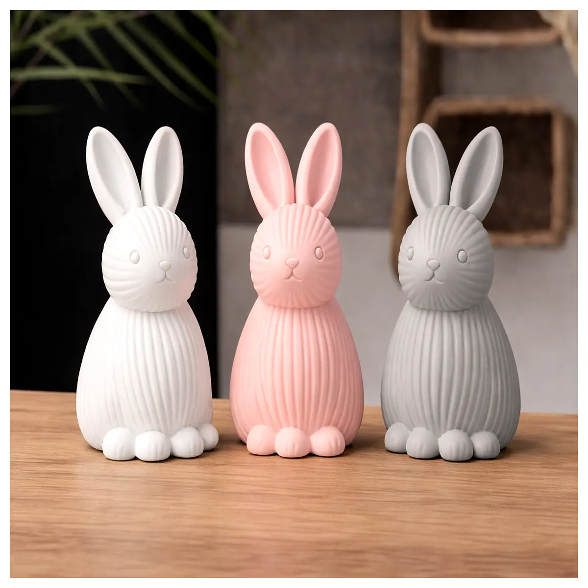 cute bunny rabbit plush toys for kids room decor soft stuffed animals baby nursery gifts home decoration accessories
