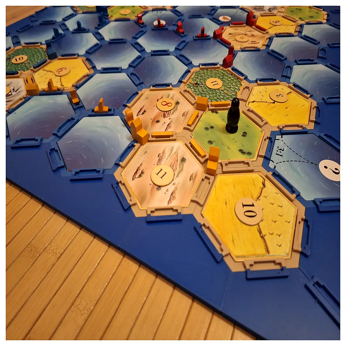 Catan Navigator Frame Edge Magnetic Set Magnetic Accessories Game Accessories Expansion Parts Catan Game Pieces