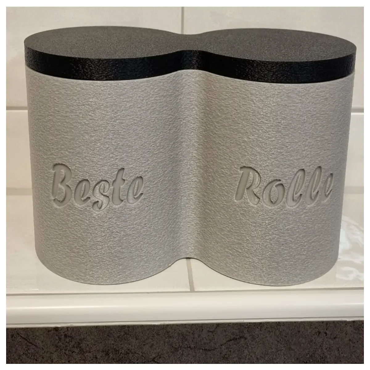 Spare Roll Paper Box Bathroom Tissue Box Kitchen Paper Box Roll Paper Storage Box Home Essential
