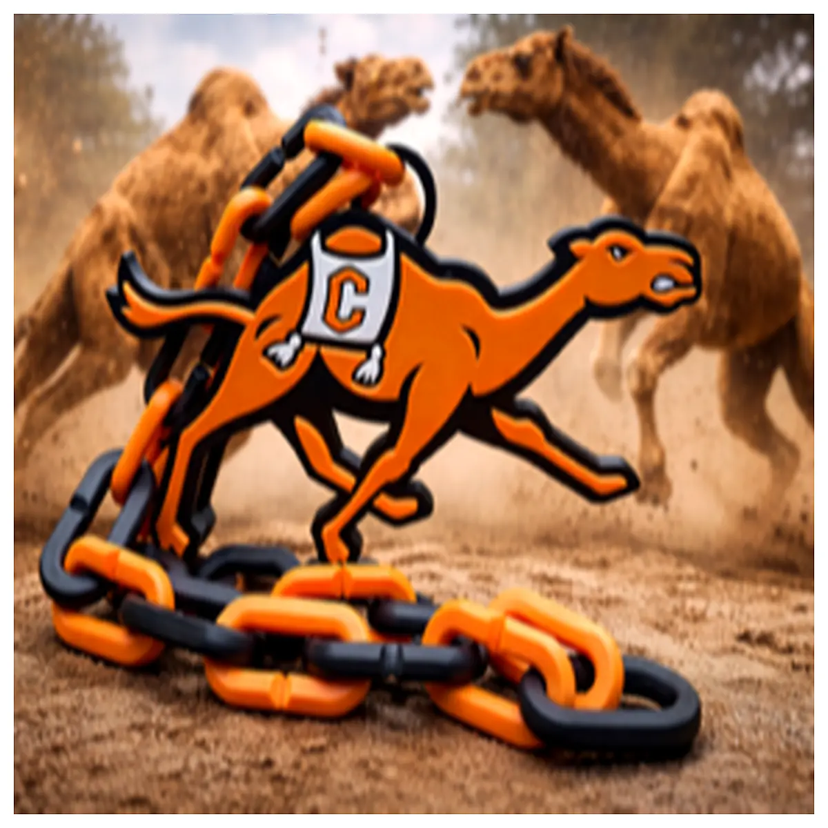 Campbell University Inspiration Chain Sports Accessory Running Gear Fitness Accessory Sport Connection Strap Running Chain Sport Link