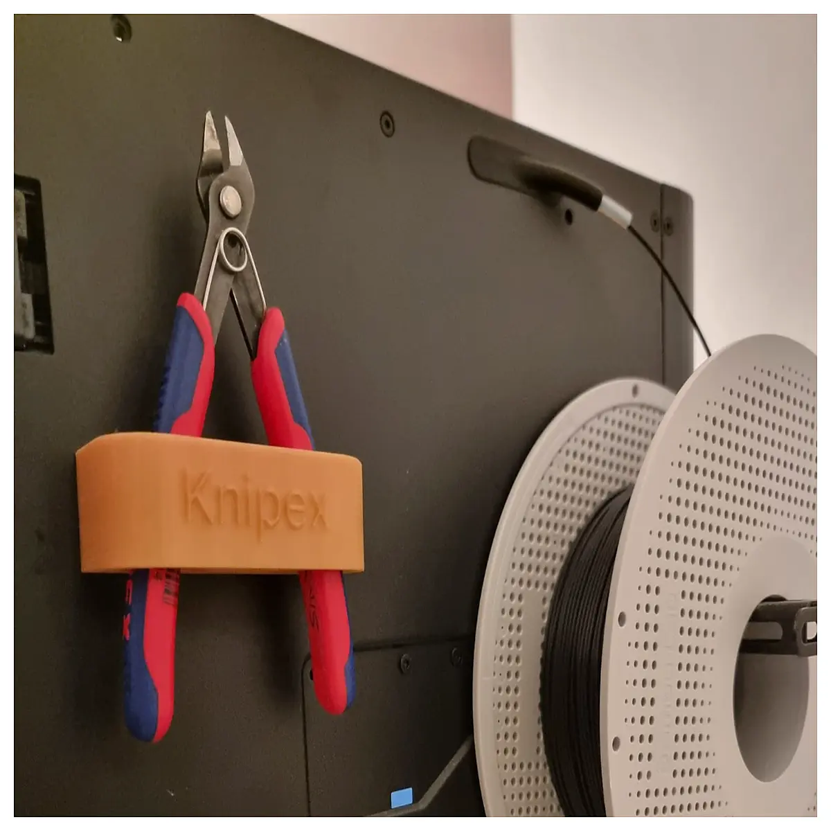 knipex bracket mount holder support clamp for tools workshop storage organization