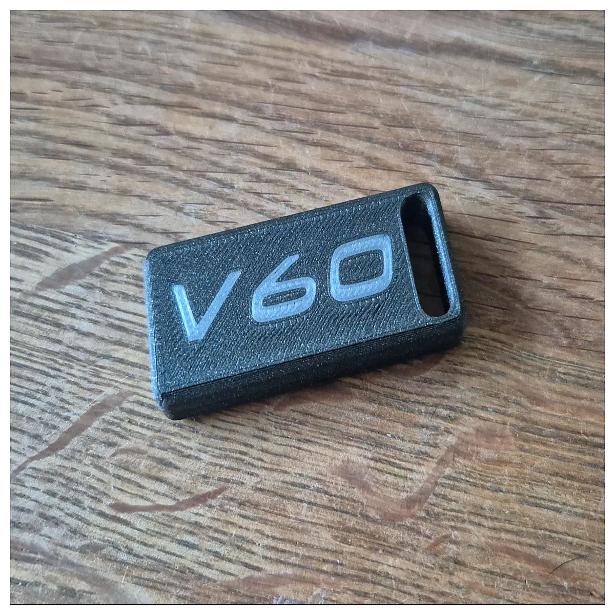 V60 Key Cover Shell Car Accessories Key Fob Black Car Decoration V60 Key Case