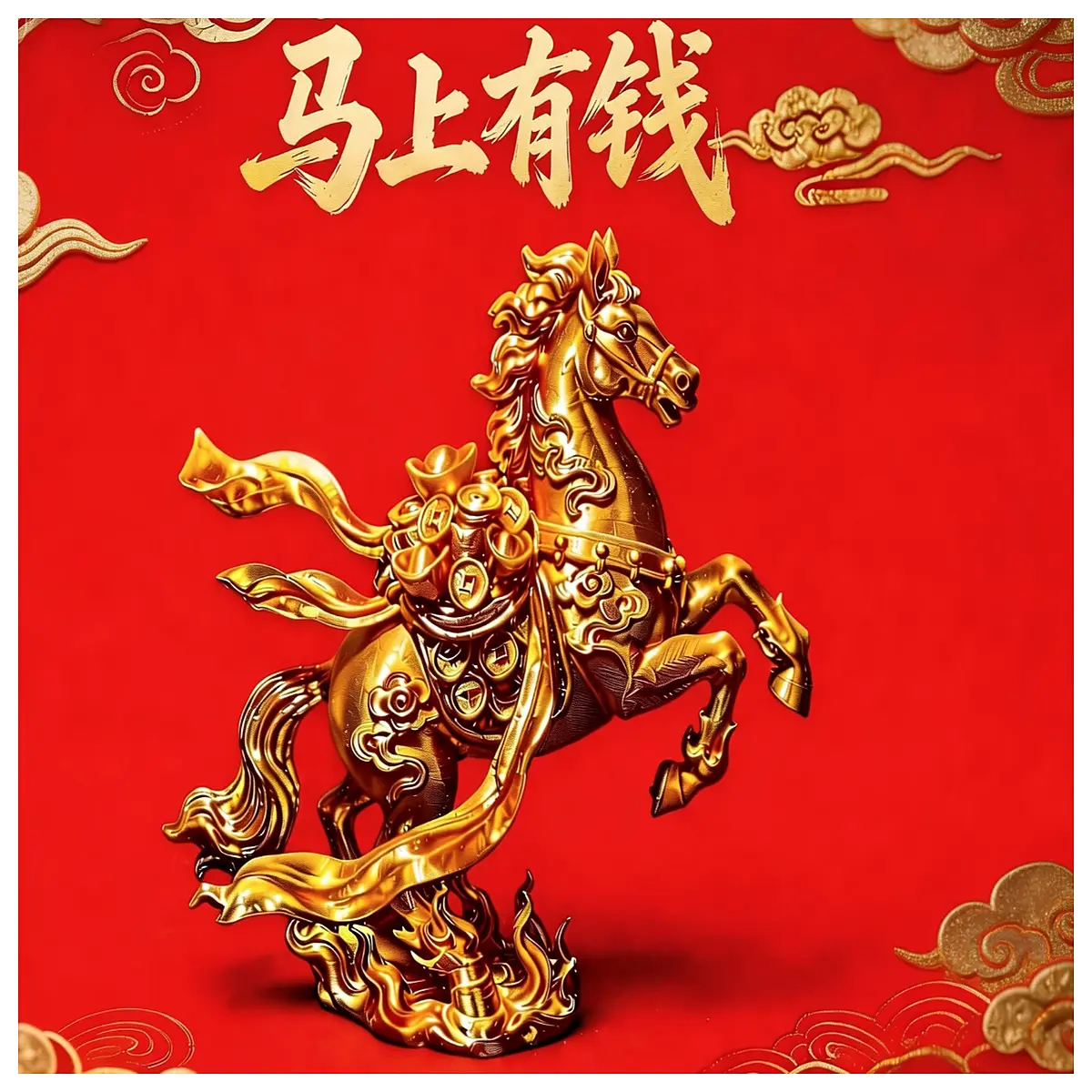 lucky money charm wealth magnet pendant feng shui prosperity talisman for business success and financial abundance