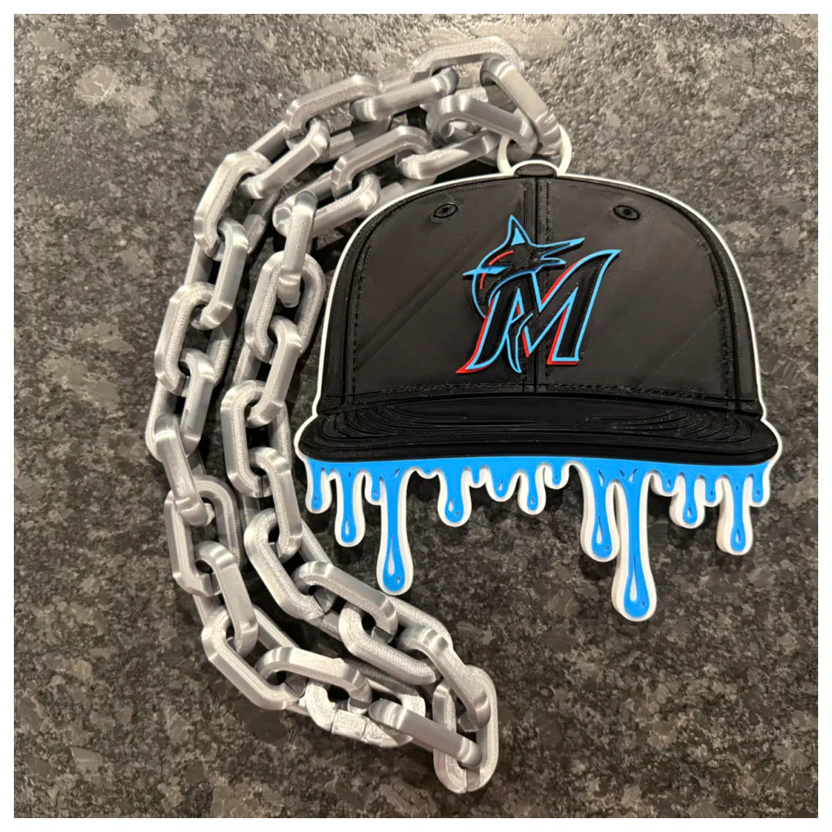 Miami Marlins Baseball Cap Street Style Hat Accessory Baseball Cap Cool Hat