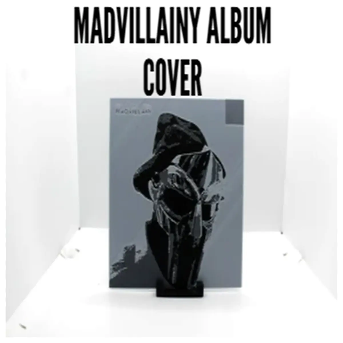 Madvillainy Album Cover Inspired by MF DOOM Art Concept Music Album Collectible