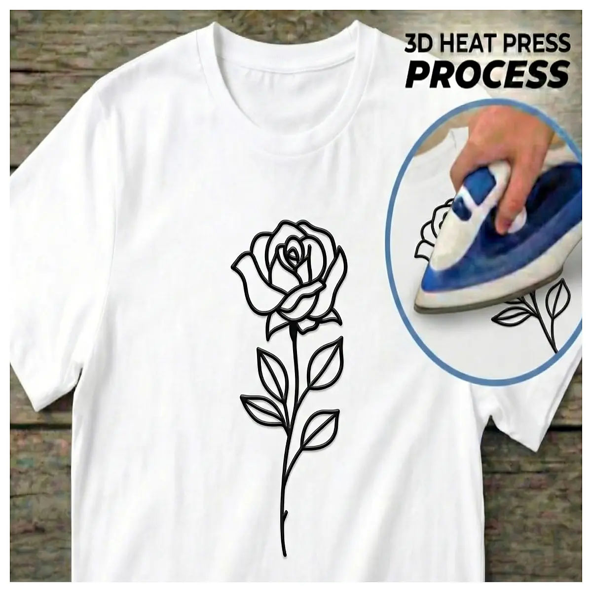 Rose Print T Shirt Men Women Couple Style Loose Comfortable Summer Short Sleeve Tee Floral Graphic Clothing Wholesale